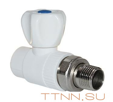 Кран шаровой для радиатора прямой Valfex 20х1/2"