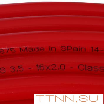 Труба сшитый полиэтилен 16 мм STOUT PEX-a 16х2,0 (бухта 300 метров) красная Труба сшитый полиэтилен 16 мм STOUT PEX-a 16х2,0 (бухта 300 метров) красная