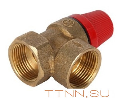 Клапан предохранительный Wester 1/2" 3бар Клапан предохранительный Wester 1/2" 3бар