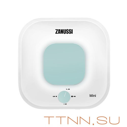 Водонагреватель Zanussi ZWH/S 10 Mini O (Green), над раковиной