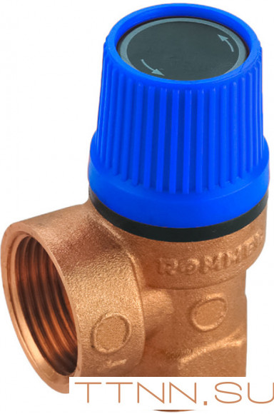 Предохранительный клапан Rommer 6 бар 3/4"x1" (RVS-0003-006020)