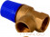 Предохранительный клапан Rommer 6 бар 3/4"x1" (RVS-0003-006020)