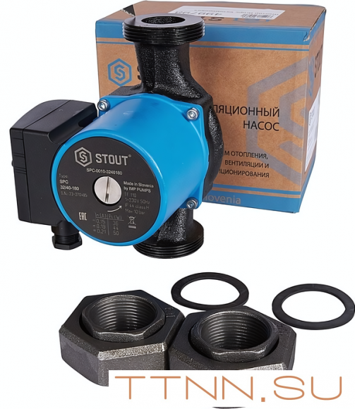 Насос для отопления STOUT 32/40-180 (SPC-0010-3240180)
