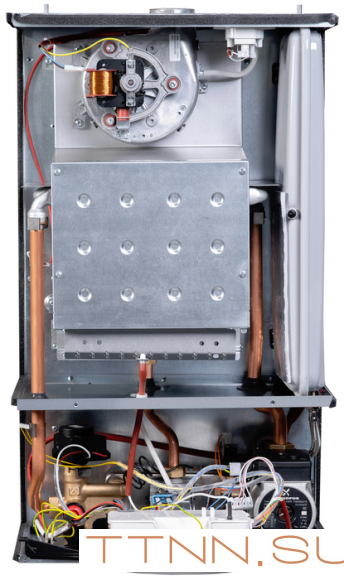 Настенный газовый котел 32 кВт Federica Bugatti 32В VARME 1-конт. с дисп. с датчиком бойлера