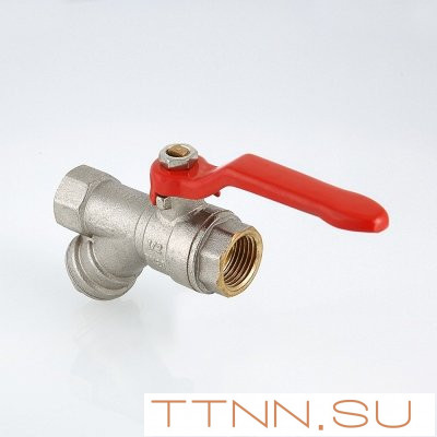Кран шаровый с фильтром Valtec 3/4 Valtec VT.292 FF Кран шаровый с фильтром Valtec 3/4 Valtec VT.292 FF