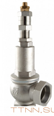 Клапан предохранительный регулируемый Valtec 1 1/2 VT.1831 Клапан предохранительный регулируемый Valtec 1 1/2 VT.1831