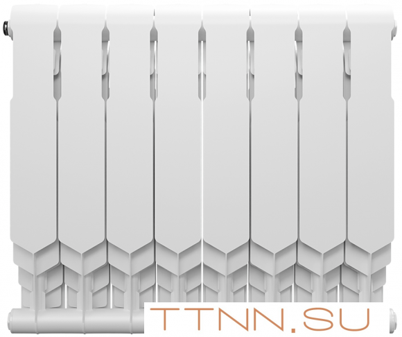 Биметаллический радиатор Royal Thermo Vittoria Super 500 2.0 - 7 секц.