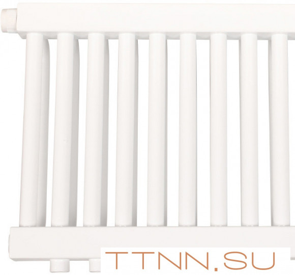 Стальной трубчатый радиатор 2-колончатый Rommer RST 2030/16 нижнее правое подключение RAL9016 Стальной трубчатый радиатор 2-колончатый Rommer RST 2030/16 нижнее правое подключение RAL9016