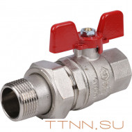 Кран шаровой с накидной гайкой STOUT 3/4" SVB-1007-000020