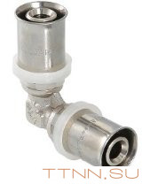 Фитинг пресс угольник 90° VALTEC VTm.251.N.002626 26x26 Фитинг пресс угольник 90° VALTEC VTm.251.N.002626 26x26