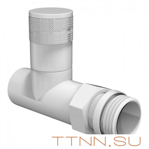 Набор вентелей Royal Thermo PIANO, ПРЯМОЙ, (2 шт) белый Набор вентелей Royal Thermo PIANO, ПРЯМОЙ, (2 шт) белый