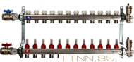 Коллектор с расходомерами STOUT SMS 0907 000012