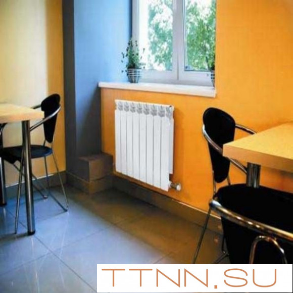 Алюминиевый радиатор Rifar Alum Ventil 500 8 секц. Алюминиевый радиатор Rifar Alum Ventil 500 8 секц.