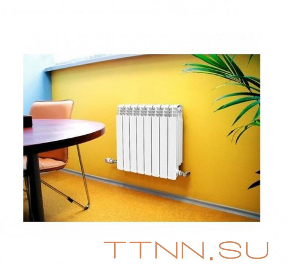 Алюминиевый радиатор Rifar Alum Ventil 500 8 секц. Алюминиевый радиатор Rifar Alum Ventil 500 8 секц.