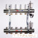 Коллекторный блок Valtec VTc.594.EMNX.0610 1", 10 x 3/4" евроконус