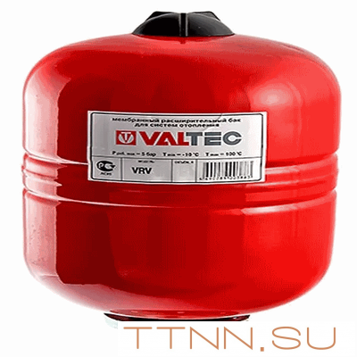 Расширительный бак VALTEC Бак расширительный для отопления 35л. КРАСНЫЙ
