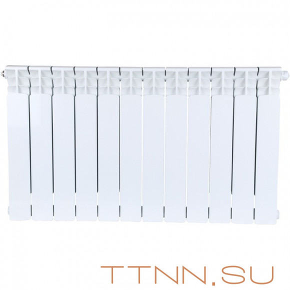 Биметаллический радиатор STOUT SPACE 500 нижнее 12 секций (SRB-0320-050012)