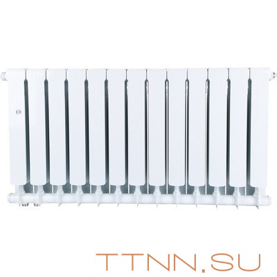 Биметаллический радиатор STOUT SPACE 500 нижнее 13 секций (SRB-0320-050013)