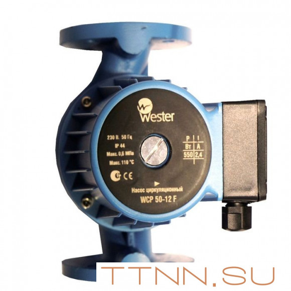 Насос для отопления Wester WCP 50-12F Насос для отопления Wester WCP 50-12F