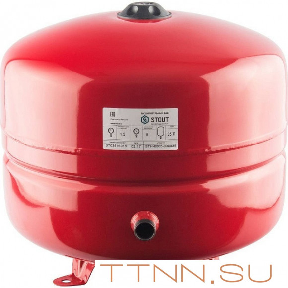 Расширительный бак STOUT 35л/5бар (STH-0005-000035)