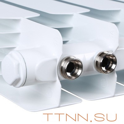 Биметаллический радиатор STOUT SPACE 500 нижнее 4 секции (SRB-0320-050004) Биметаллический радиатор STOUT SPACE 500 нижнее 4 секции (SRB-0320-050004)