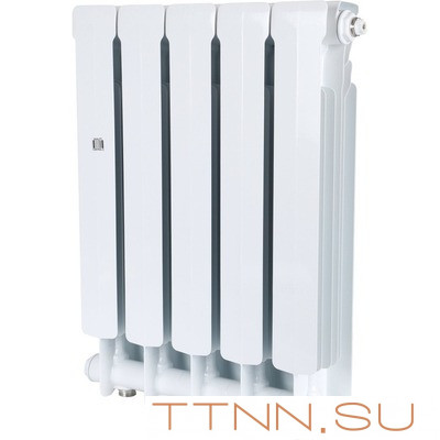 Биметаллический радиатор STOUT SPACE 500 нижнее 5 секций (SRB-0320-050005)