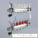Коллекторный блок Valtec VTc.596.EMNX.0610 1", 10 x 3/4" евроконус