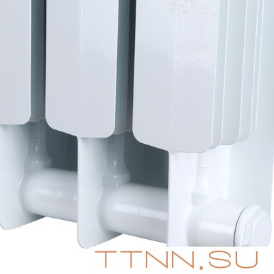 Биметаллический радиатор STOUT SPACE 500 нижнее 7 секций (SRB-0320-050007)