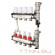 Коллекторный блок со встроенными расходомерами Valtec VTc.589.EMNX.0606 1", 6 x 3/4" евроконус