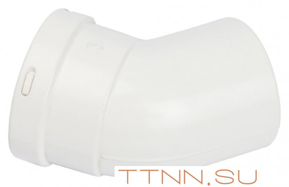 отвод STOUT 45° DN80 для раздельного дымохода