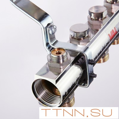 Для отопления VALTEC 1"х5 вых. Евроконус 3/4"