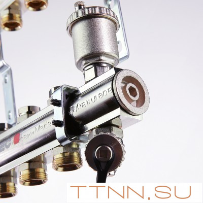 Для отопления VALTEC 1"х6 вых. Евроконус 3/4"