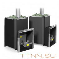 Печь для бани Уралочка 12, газо-дровяная, сталь Печь для бани Уралочка 12, газо-дровяная, сталь