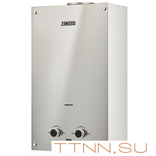 Газовая колонка Zanussi GWH 10 Fonte Glass Mirror