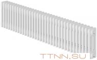Стальной трубчатый радиатор 3-колончатый Royal Thermo Insignia C3030 - 34 секц. RAL9016, боковое 1/2 Стальной трубчатый радиатор 3-колончатый Royal Thermo Insignia C3030 - 34 секц. RAL9016, боковое 1/2