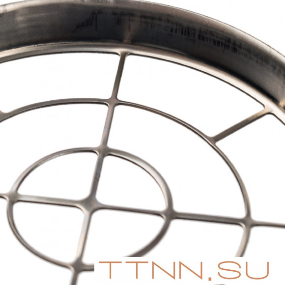 Решетка STOUT из нержавеющей стали DN80 для воздухоподводящей трубы Решетка STOUT из нержавеющей стали DN80 для воздухоподводящей трубы