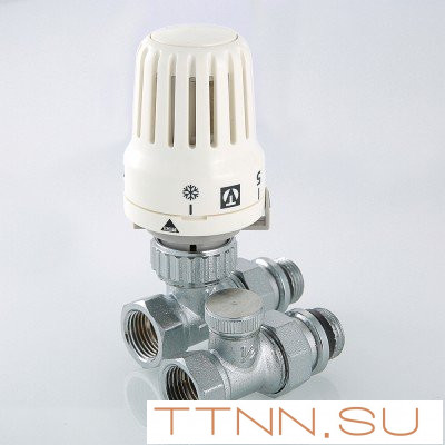 Комплект терморегулирующий для радиатора прямой Valtec 1/2 VT 046 N 4