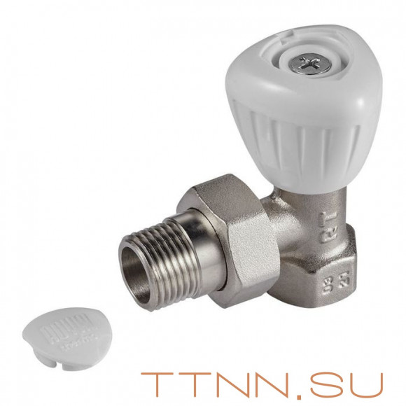 Набор ручной регулировки Royal Thermo угловой 1/2” (никель)