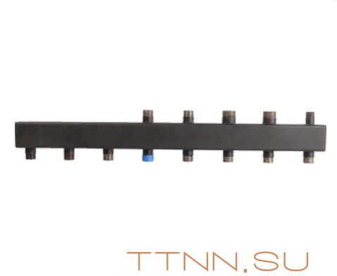 Стальной распределительный коллектор Rommer 5 контуров 1х11/4