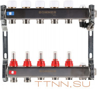 Для отопления Rommer 1"/3/4"x5 с расходомерами (RMS-1201-000005) Для отопления Rommer 1"/3/4"x5 с расходомерами (RMS-1201-000005)