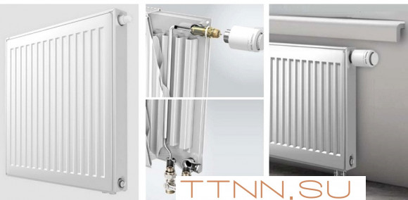 Стальной панельный радиатор Тип 33 Royal Thermo VENTIL COMPACT VC33-450-1000 RAL9016 Стальной панельный радиатор Тип 33 Royal Thermo VENTIL COMPACT VC33-450-1000 RAL9016