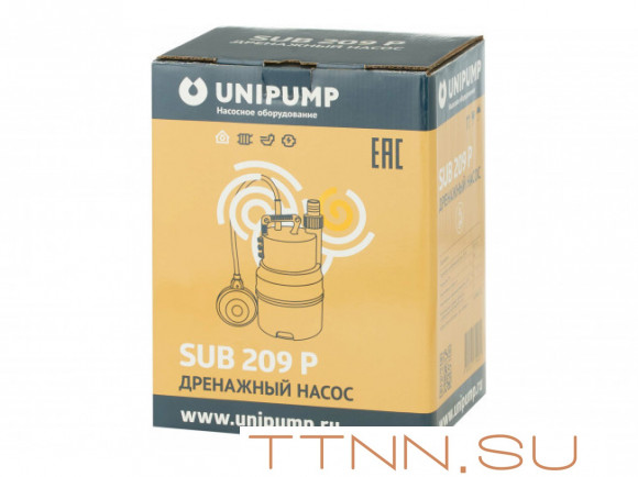 Дренажный насос Unipump SUB 209 P Дренажный насос Unipump SUB 209 P
