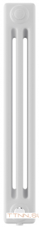 Стальной трубчатый радиатор 3-колончатый Royal Thermo Insignia VC3050 - 26 секц. RAL9016, нижнее 1/2