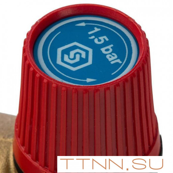 Клапан предохранительный 15 x 1/2" STOUT SVS-0001-001515 Клапан предохранительный 15 x 1/2" STOUT SVS-0001-001515