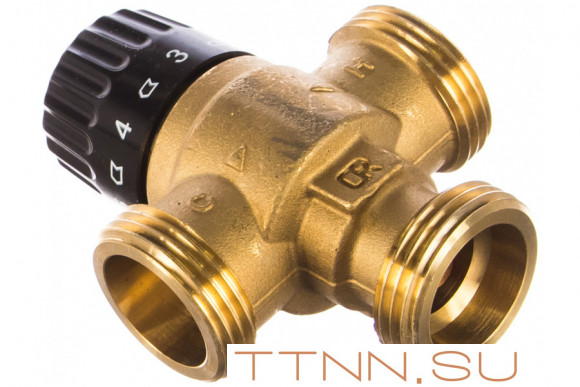 Смесительный клапан STOUT 1 НР 30-65°С KV 2,3 Смесительный клапан STOUT 1 НР 30-65°С KV 2,3