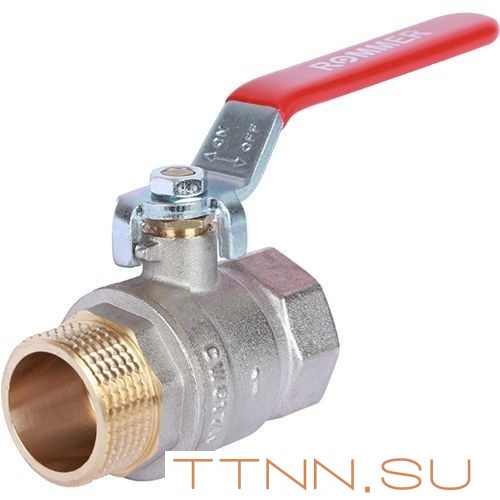 Шаровой кран 1" ВН/НР, ручка рычаг ROMMER RBV-0002-0210325