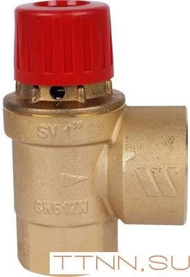 Клапан предохранительный 30х1" STOUT SVS-0001-003025