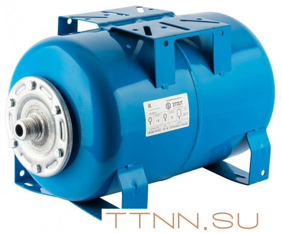 Гидроаккумуляторы STOUT 20л/10бар горизонтальный (STW-0001-100020) Гидроаккумуляторы STOUT 20л/10бар горизонтальный (STW-0001-100020)