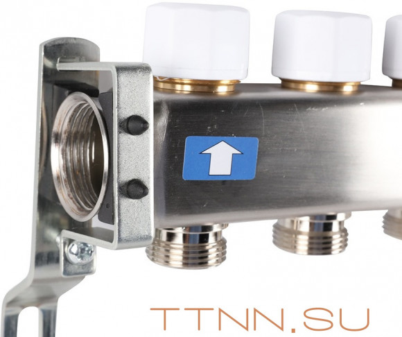 Для отопления Rommer 1"/3/4"x9 с запорными клапанами (RMS-3200-000009) Для отопления Rommer 1"/3/4"x9 с запорными клапанами (RMS-3200-000009)