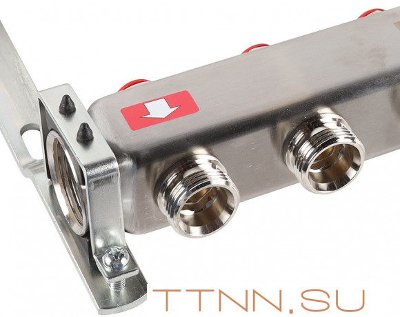 Для отопления Rommer 1"/3/4"x9 с запорными клапанами (RMS-3201-000009) Для отопления Rommer 1"/3/4"x9 с запорными клапанами (RMS-3201-000009)